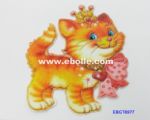 Lovely cat PVC Badge