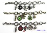 Chain Bracelet with Assorted Charms
