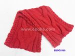 Hand-Knitted Warm Scarf for Winter