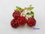 Strawberry Brooch