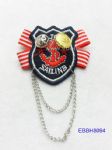 Metal Pin Brooch