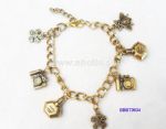 Chain Bracelet with Fancy Charms