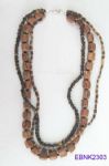 Wooden Beaded Necklace