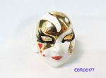 Enamelled Mask Alloy Ring
