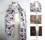 Berry Print Scarves