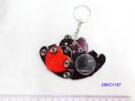 Bear Keychain with Mirror
