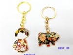 Metal Enamelled Keychains