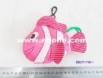 Foldable shopping bag in shape of fish