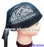 Leather headwrap