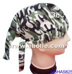 camouflage headwrap