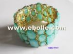 fashion bracelet with acrylic stone embellished