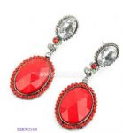 Luxurious rhinestones drop earring