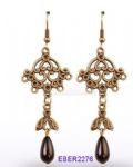 Vintage hollowed drop earring