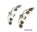 Carved plum blossom earrings