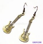 Guita design drop earring