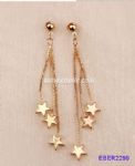 Shinny stars charms drop earring