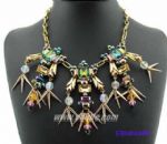 Exaggerated rivets necklace