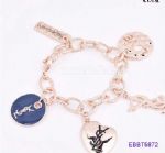 Charms pendant metal bracelet