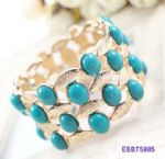Metal resin bangle