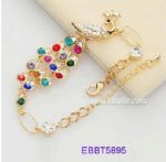 Peacook diamantes bracelet