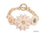 Alloy flowers bracelet