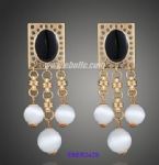 Bead pendants charm earrings