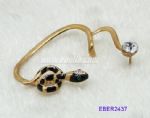 Snake design of stud earring