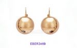 Gold plated stud earrings