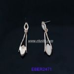 Pearl fashion drop earrings