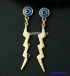 Lightning design of fashion drop earrings