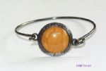 Metal loop bracelet