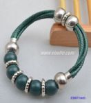 Cord leather bracelet