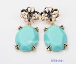 Resin stone earrings