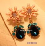 Floral earrings