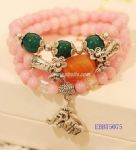 Pink lucky bracelet