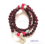Imitation garnet bracelet