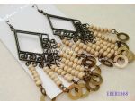 Handmade beaded earring