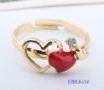 Enamel peach ring