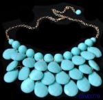 Bibble resin necklace