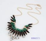 Personalized metal necklace