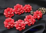 Flowers metal necklace 