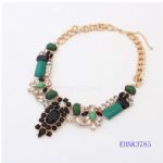 Gem rhinestone necklace