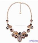 Diamantes rhinestone necklace