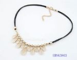 Opals water droplets  necklace