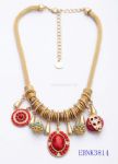 Personalized snake necklace