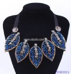 Leaves style of collar necklace
