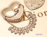 Vintage luxurious crystal necklace