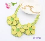 Sun flowers necklace
