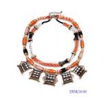 Atmosphere punk style resin necklace