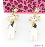 Monkey design fashion drop earring